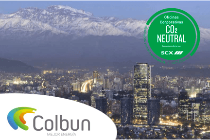 Colbún neutralizes GHGs from its corporate offices