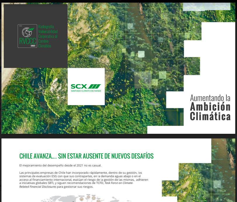 Radiografía de Vulnerabilidad Corporativa al Cambio Climático, edición 2023.