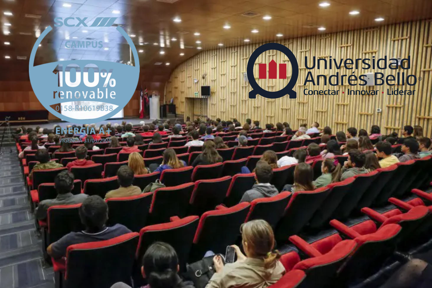 Universidad Andrés Bello Certifies 10 Campuses with 100% Renewable Energy Consumption